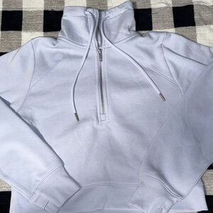 All in Motion Blue Cowl Neck Sweater